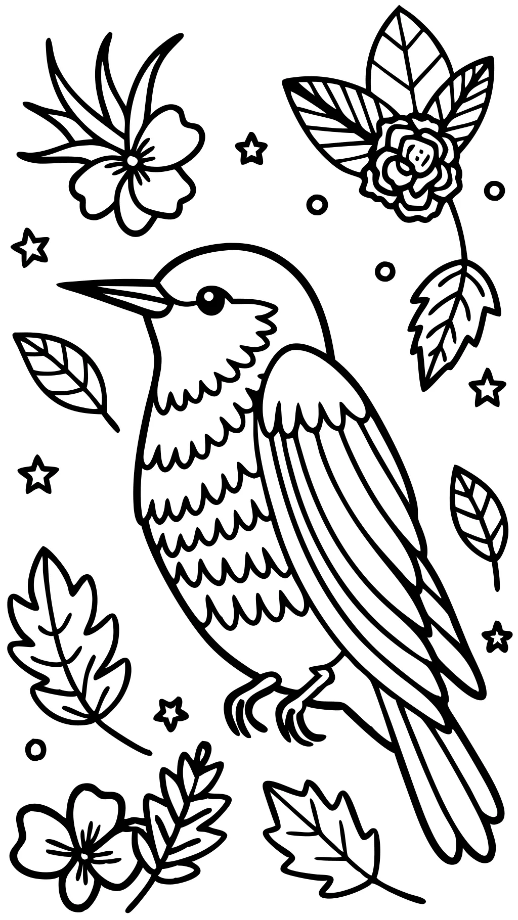 birds coloring pages printable